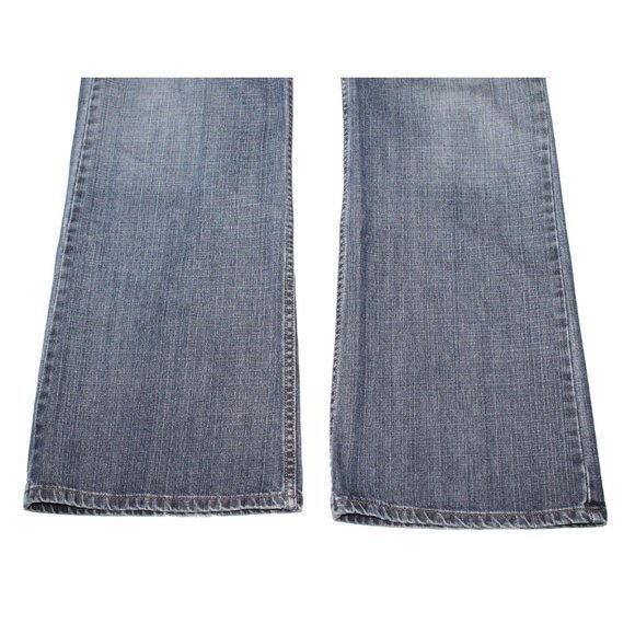Levi's 527 Low Rise Boot Cut Blue Jeans 100% Cotton Mens Measures Size 41 x 36 - Picture 3 of 10